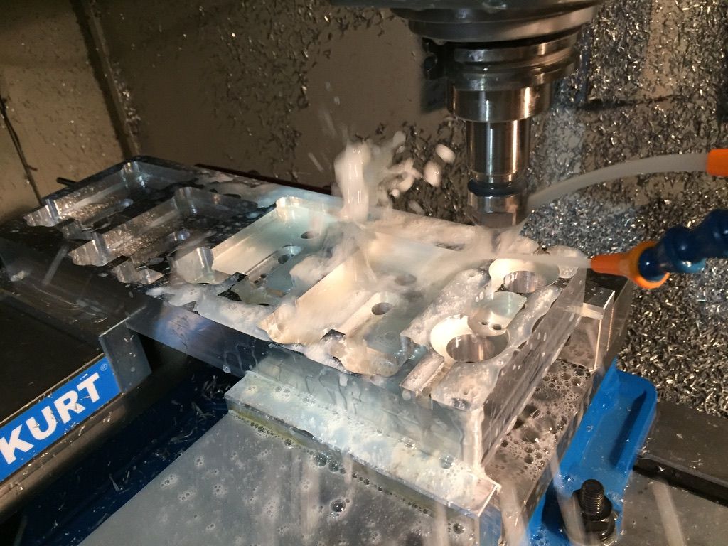 Precision CNC machined part by Rigid Concepts